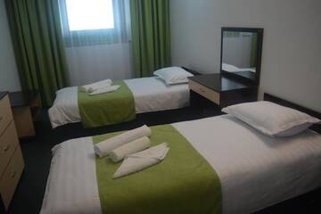 Двухместный номер с 2 отдельными кроватями в Отеле AirportHotel
